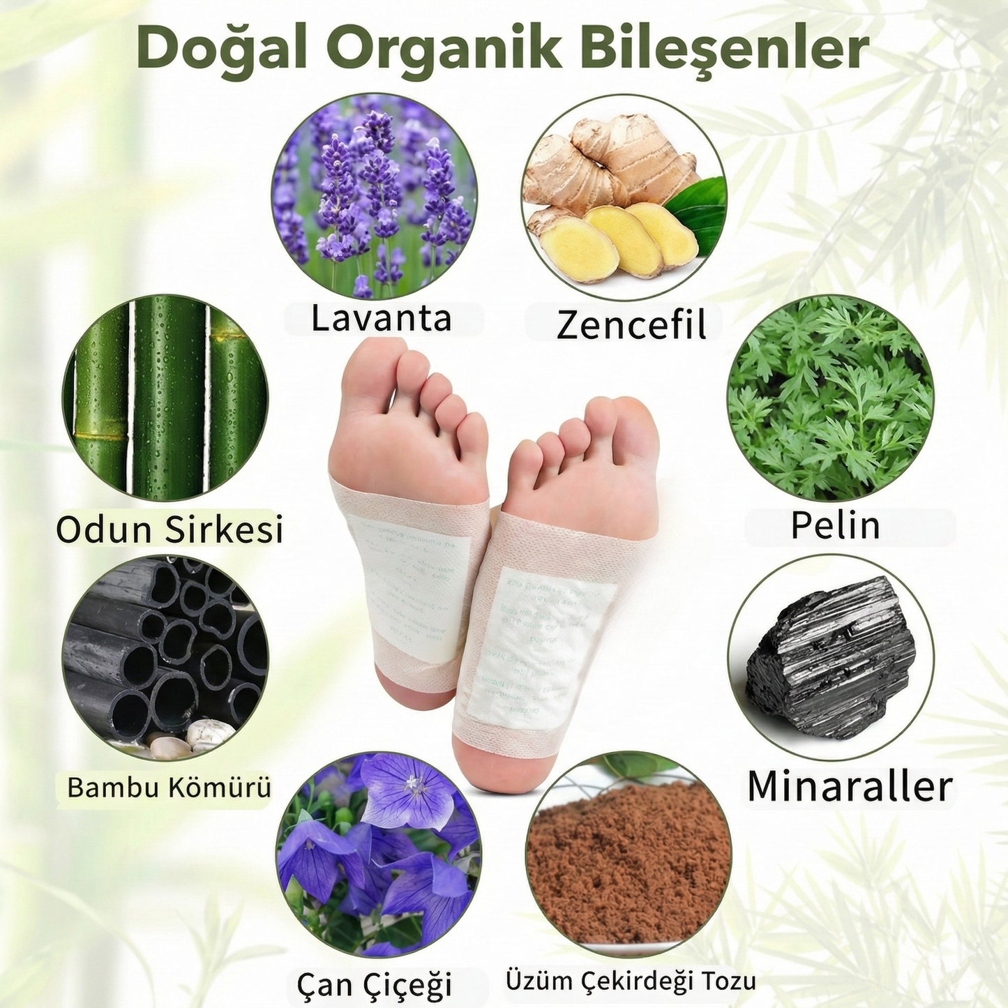 Hafif Adım Ayak Detoks Bandı