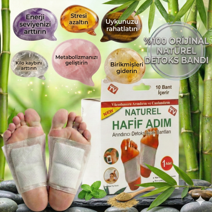 Hafif Adım Ayak Detoks Bandı