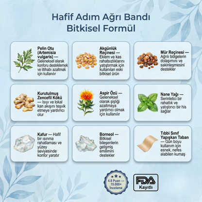 HAFİF ADIM PREMİUM AĞRI BANDI
